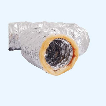 SONOSFA-H 160*10 м Shuft Гибкий звукоизолированный воздуховод из металлизированной полиэфирной ленты